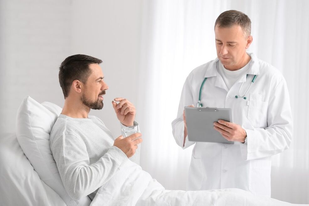 Os medicamentos para a prostatite deben ser prescritos por un médico